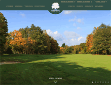 Tablet Screenshot of chobhamgolfclub.co.uk